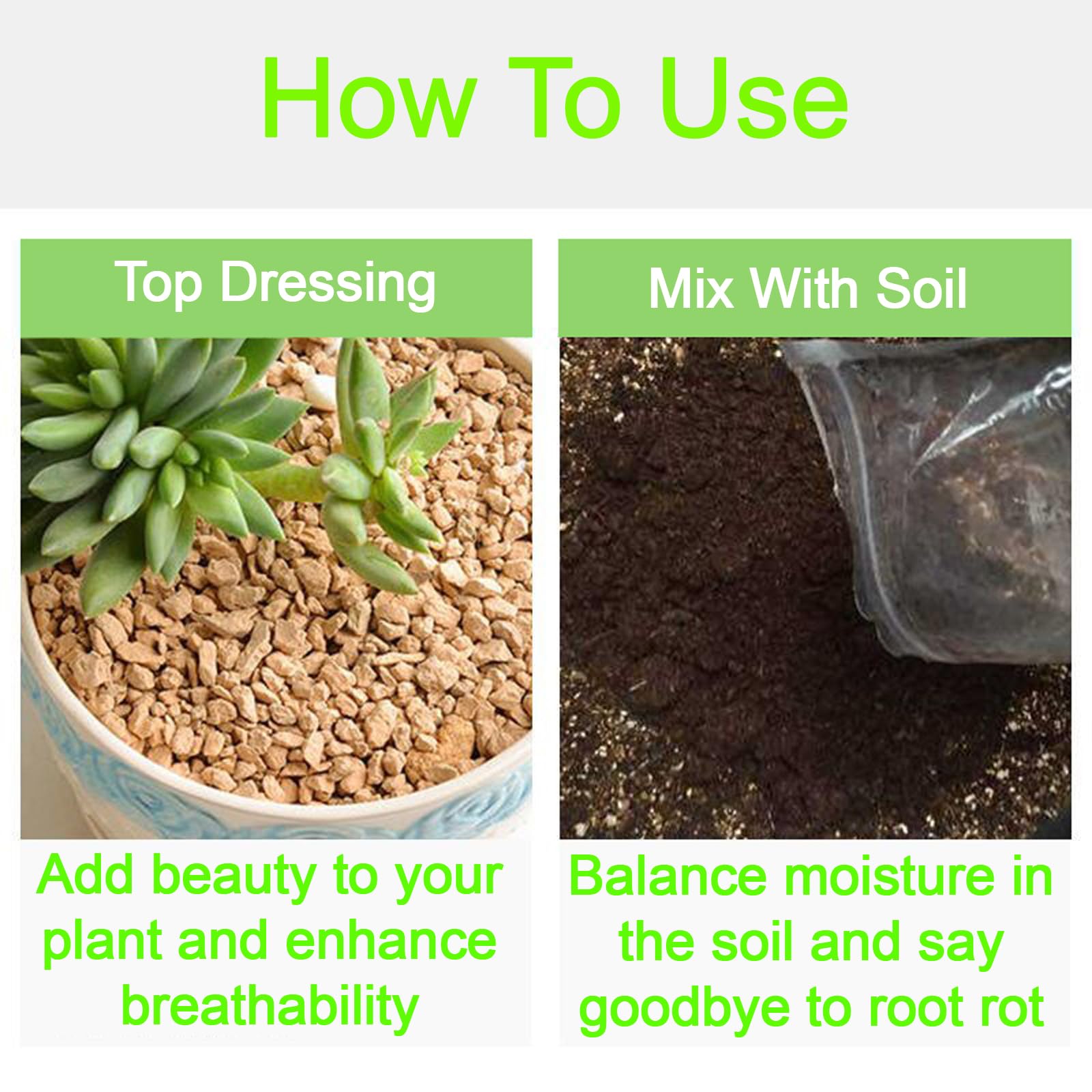 NOHOBE diatomite rocks ph-balanced for steady soil conditions