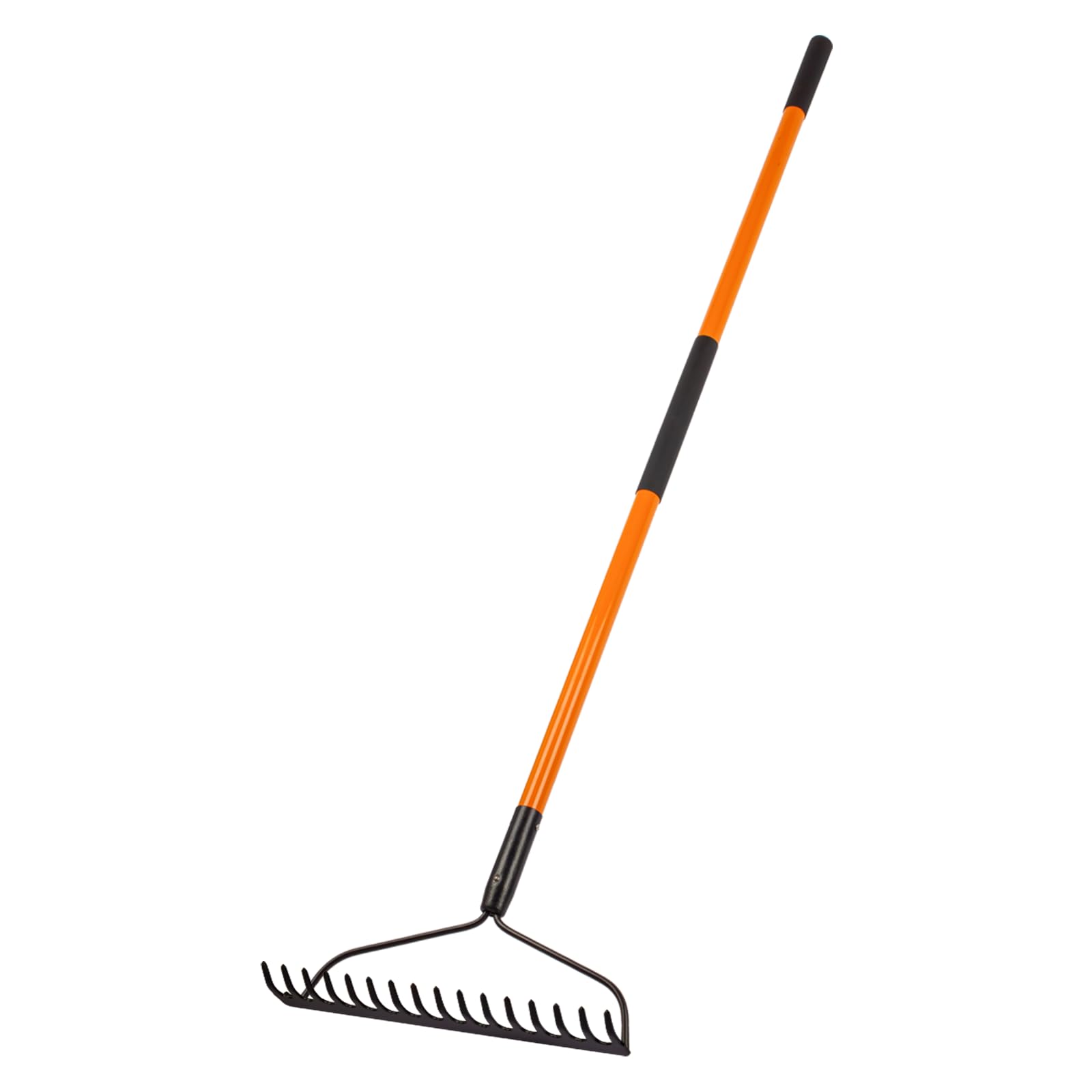 Nohovu Garden Rake head with 14 tines for fast debris clearing
