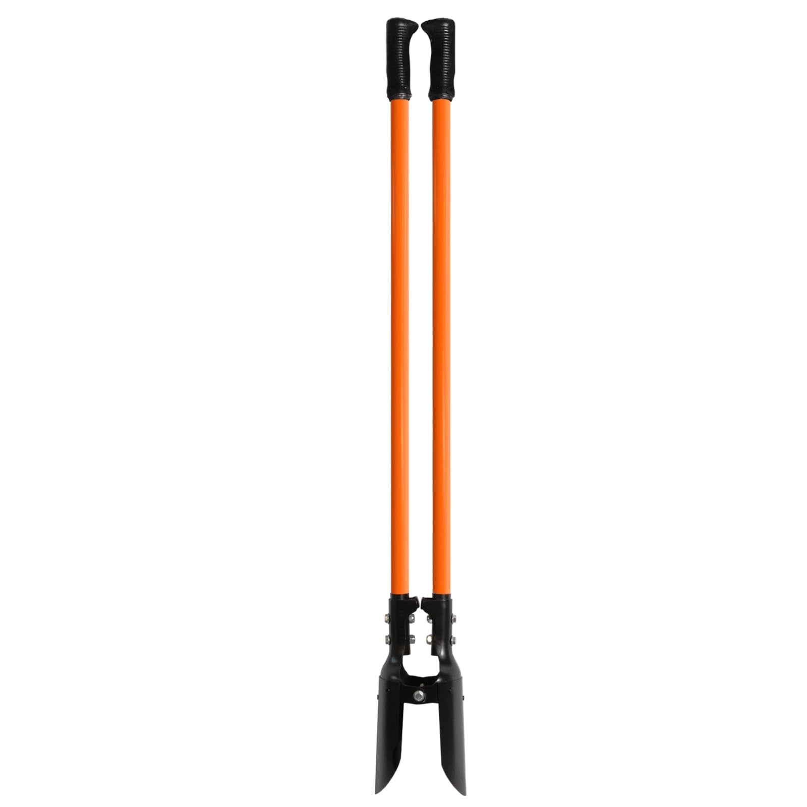 Nohovu post hole digger blade with sharp edge for quick digging in hard soil.