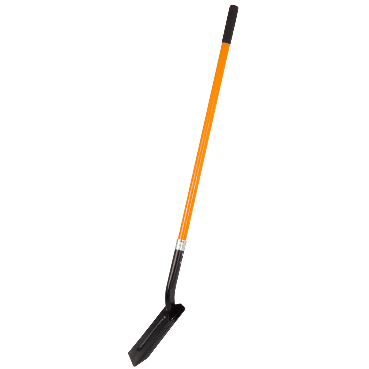Nohovu trench shovel with 4-inch narrow blade for precise trenching in tight spaces.