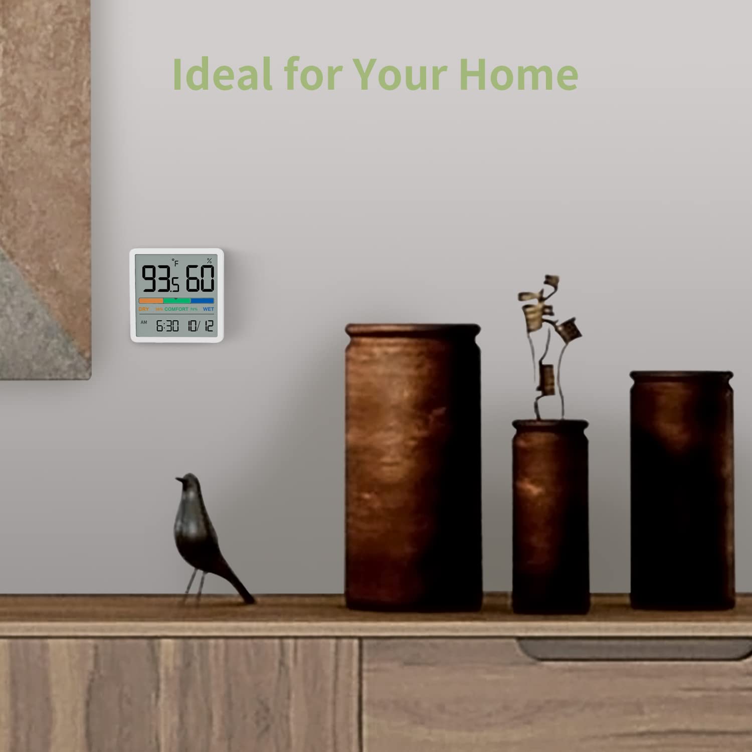 NOKLEAD Air comfort indicator helps adjust humidifiers for comfort