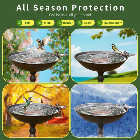 NOKOXIN Patina-Coated Surface stays durable under outdoor conditions.