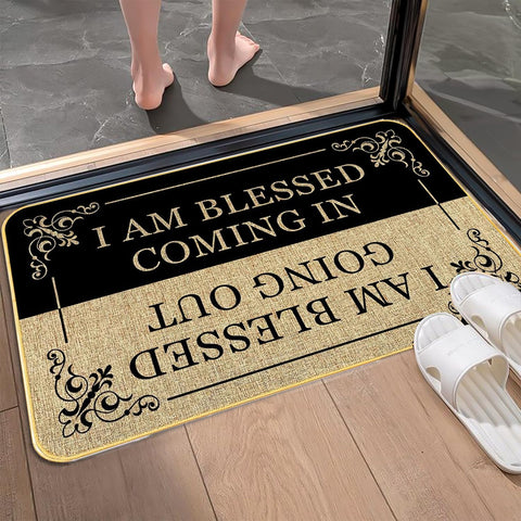 Nokqnup versatile indoor-outdoor welcome mat suits entryways, patios, porches, and garages.