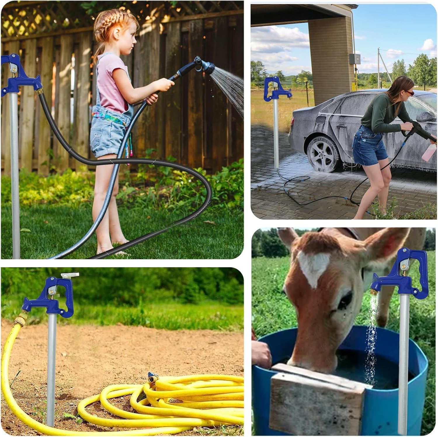Noliven brass connections highlight durability in cold climates.
