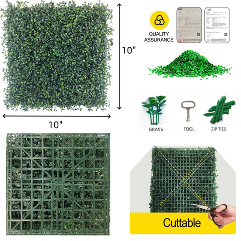 Nolruo greenery wall panel privacy screen for porches and patios.