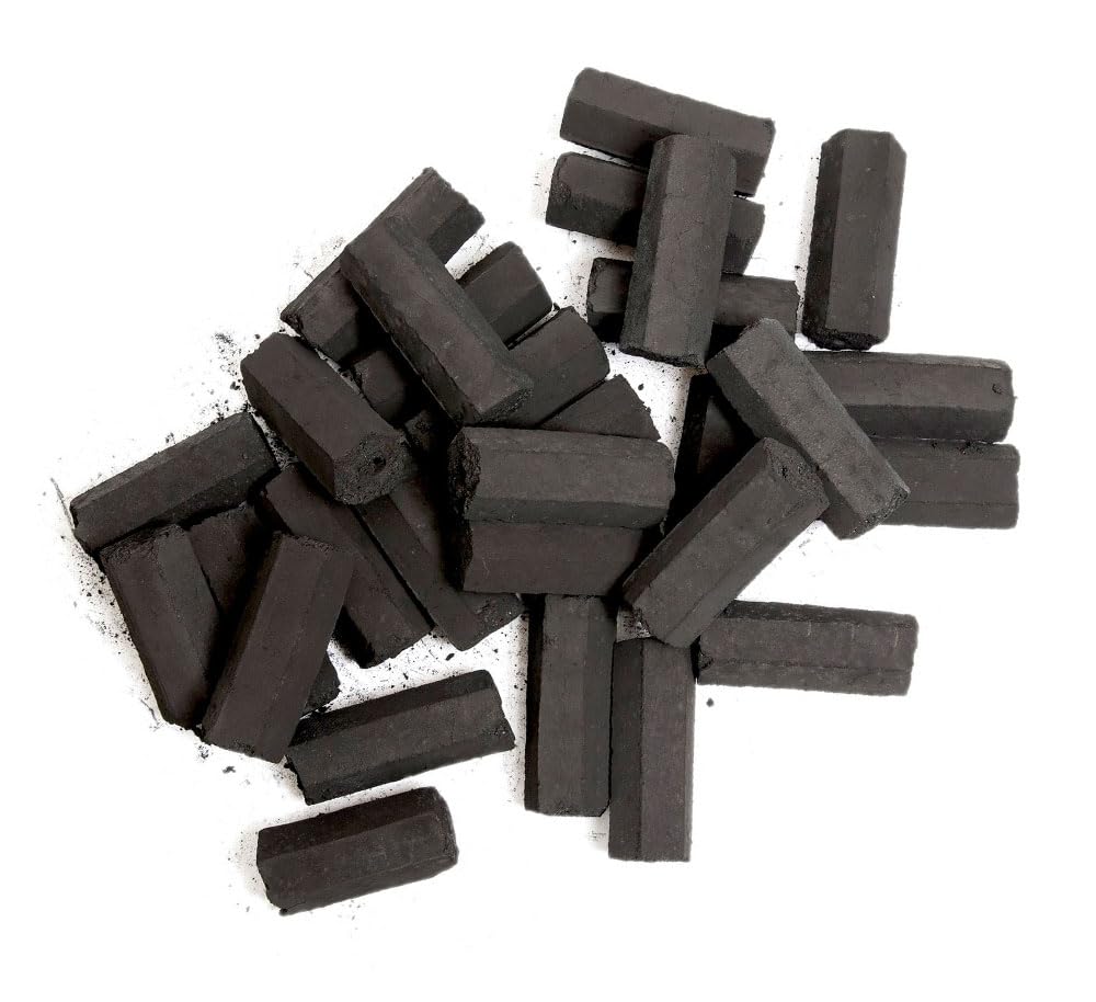 Nomad Fire Thai binchotan close-up shows natural, additive-free composition