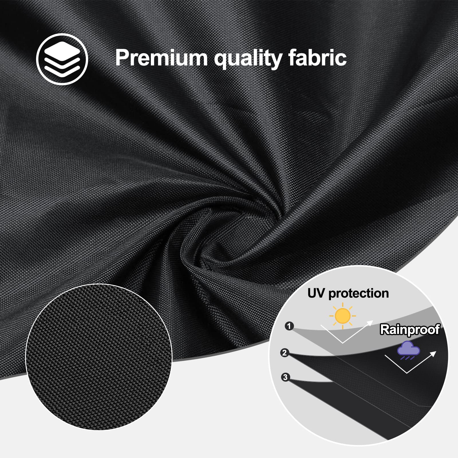 nomiou grill cover for Coleman RoadTrip 285 keeps the regulator shielded without disassembly.