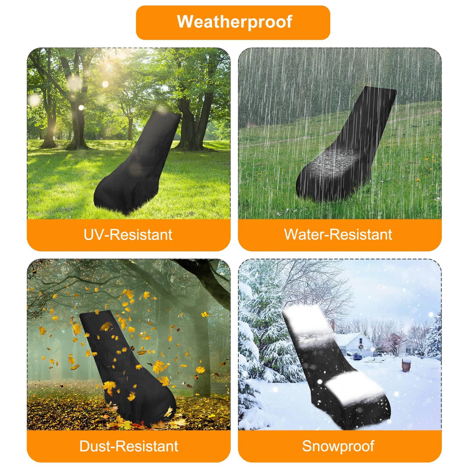 nomiou lawn mower cover shields against sun, wind, and dust for year-round use