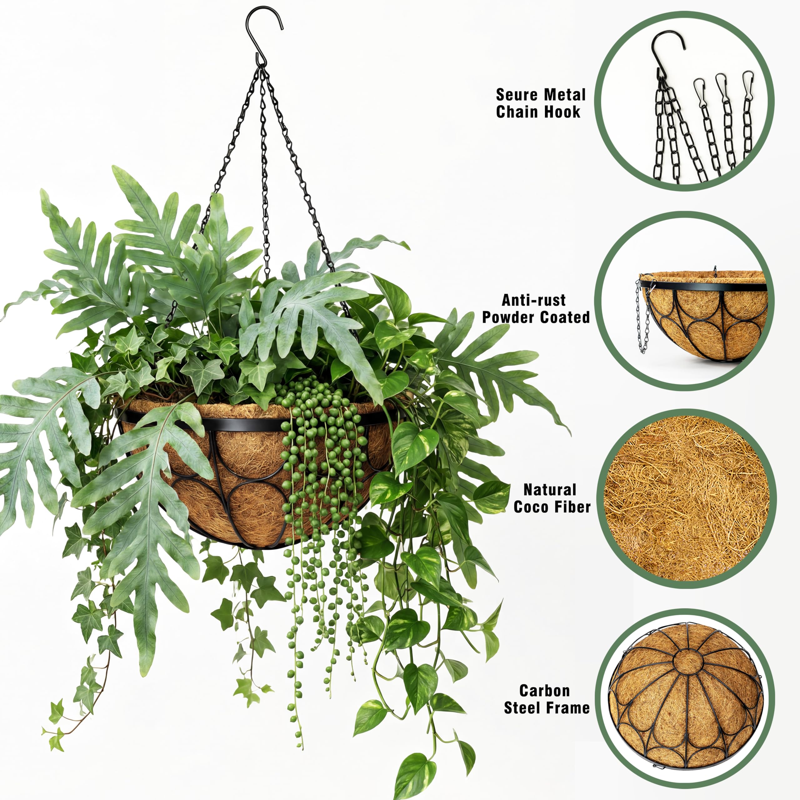 Nongcunren balcony setup demonstrates vertical space optimization with trailing plants.