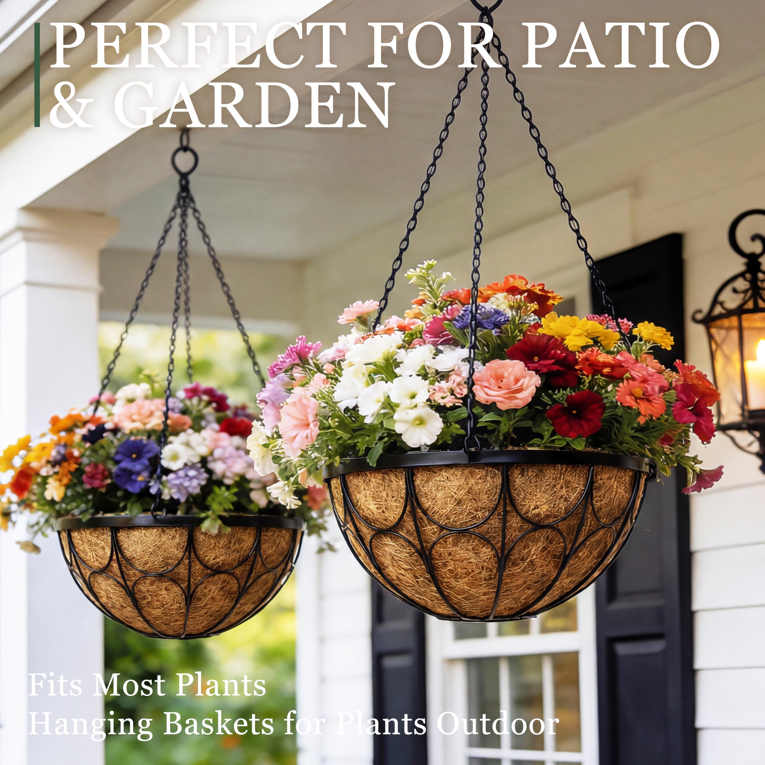 Nongcunren floral pattern adds visual depth to any garden or terrace.