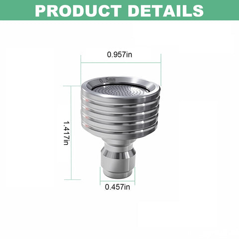 NONGKANG stainless steel nozzle 0.4mm versatile for patio cleaning.