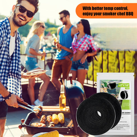 Nonley flame-retardant fiber seal delivers durable heat resistance on grills