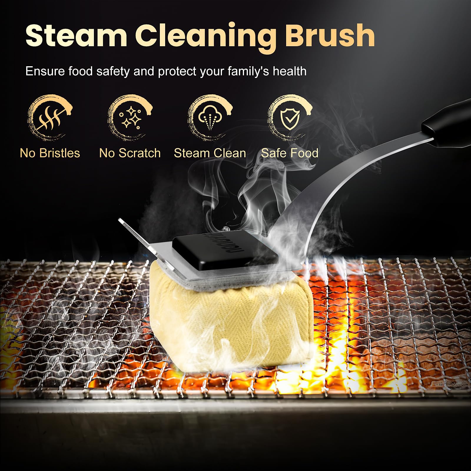 nonoYif detachable head with replaceable pads enables quick cleaning