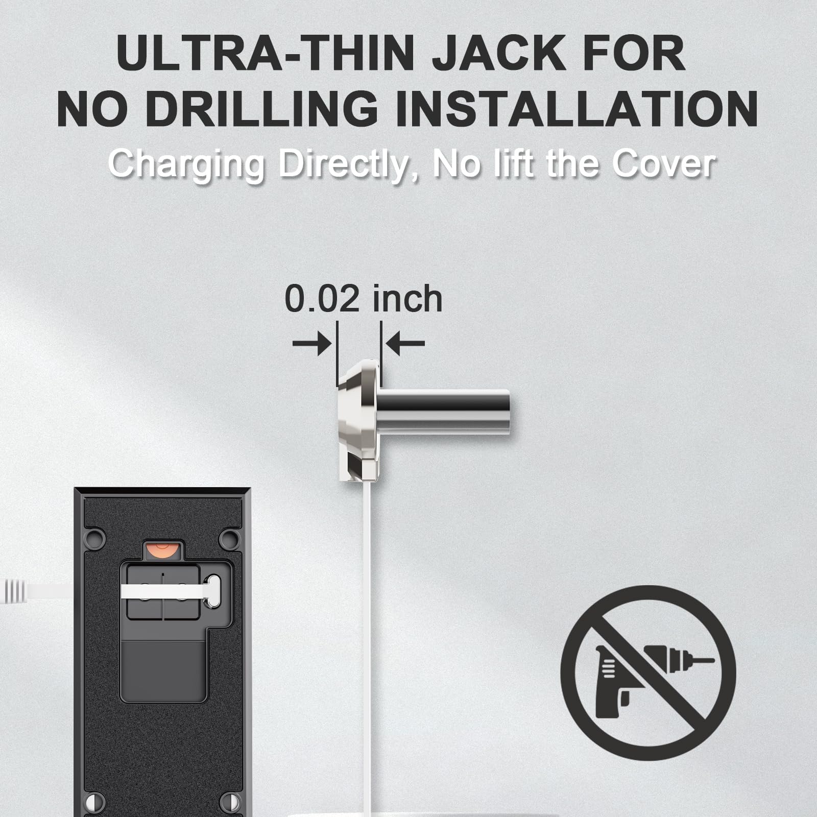 Nooukut 360° bracket enabling optimal sun angle for continuous charging.