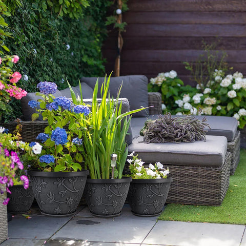 Nooulap garden-balcony 16-inch pot ideal for patio displays.