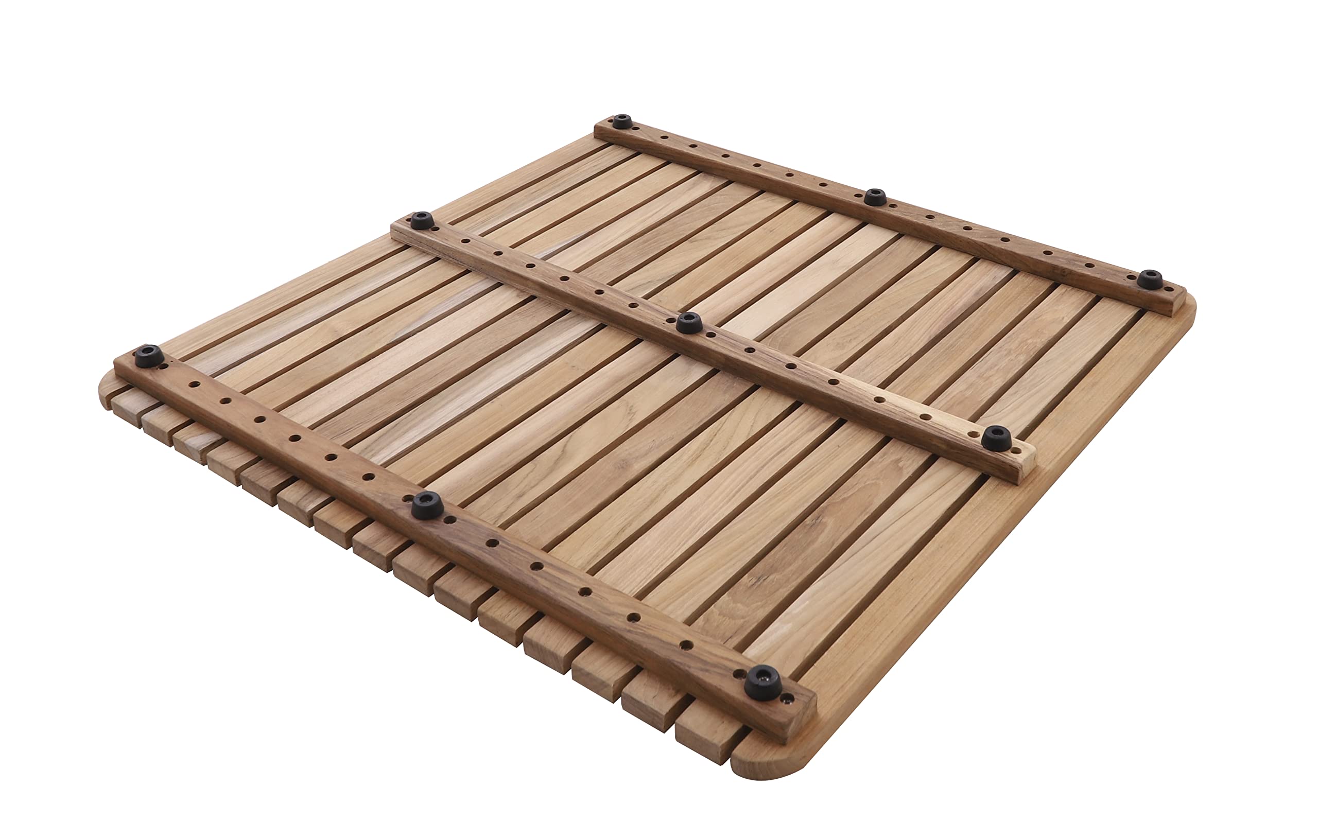 Anti-slip feet on Nordic Style mat ensure stable footing