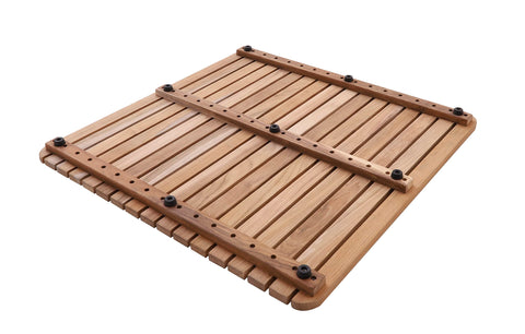 Anti-slip feet on Nordic Style mat ensure stable footing