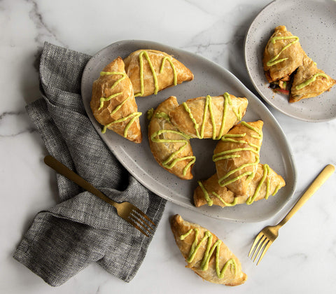Nordic Ware Pocket Pie Press features BPA-free plastic for safe, easy cleanup.