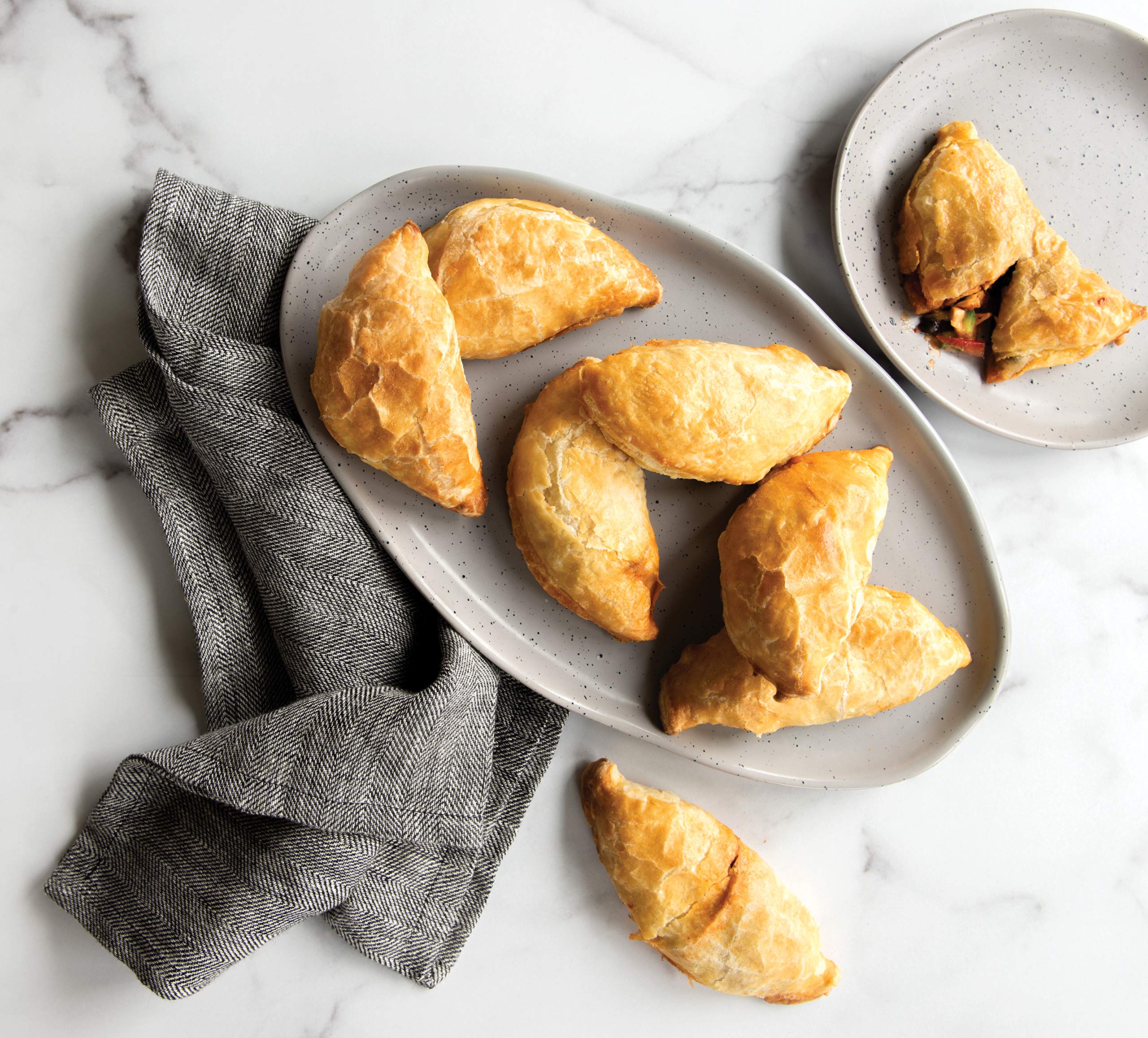Nordic Ware Pocket Pie Press open; ideal for sealing fillings like fruit or cheese.