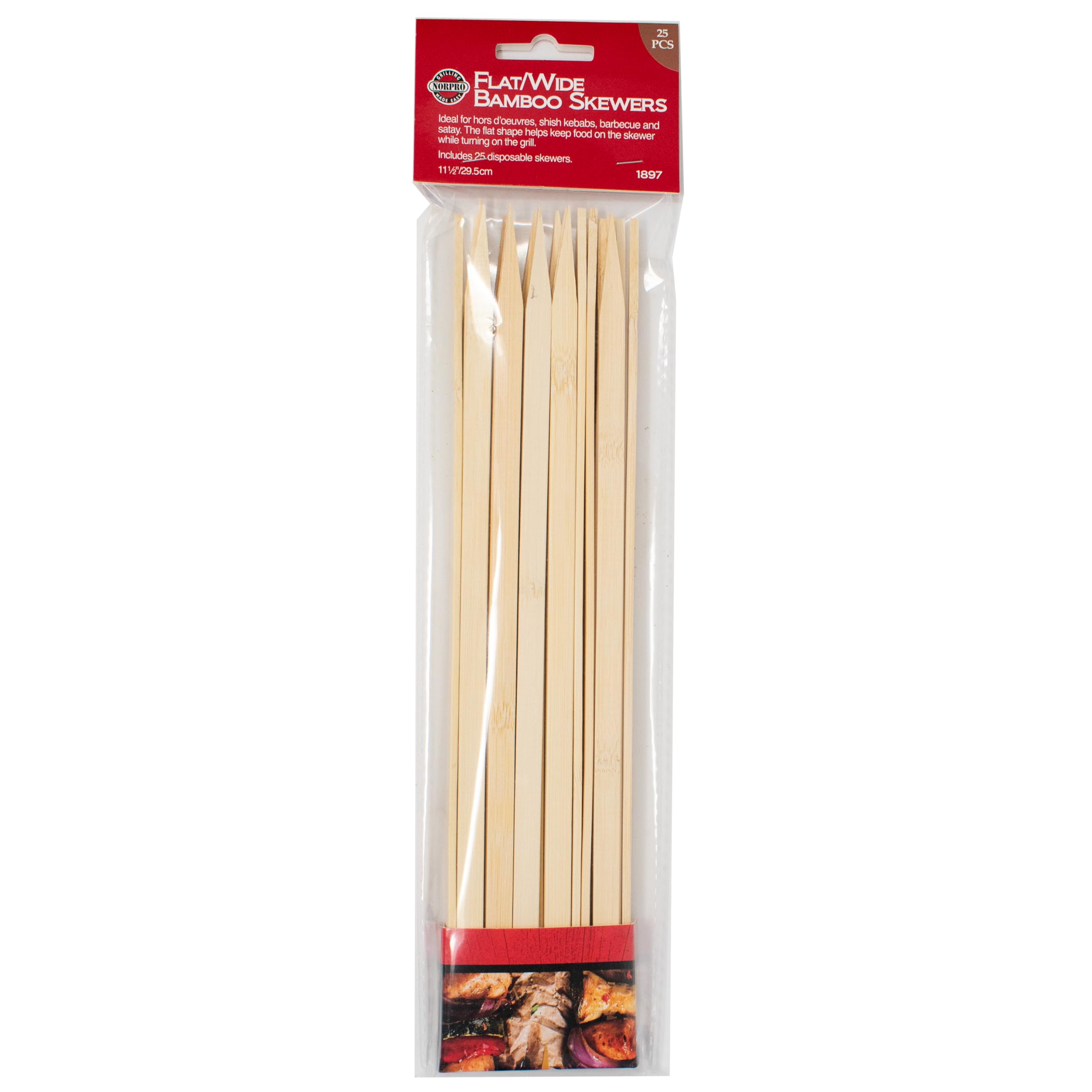 Norpro 1897 barbecue satay skewers for succulent kebabs