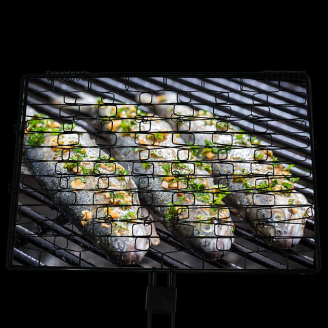 Norpro 8559 grill basket ideal for campsite grilling