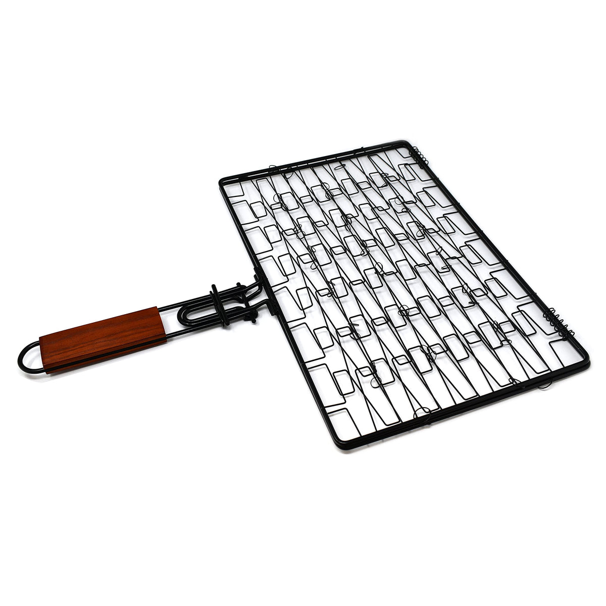 Norpro 8559 grill basket open for versatile cooking