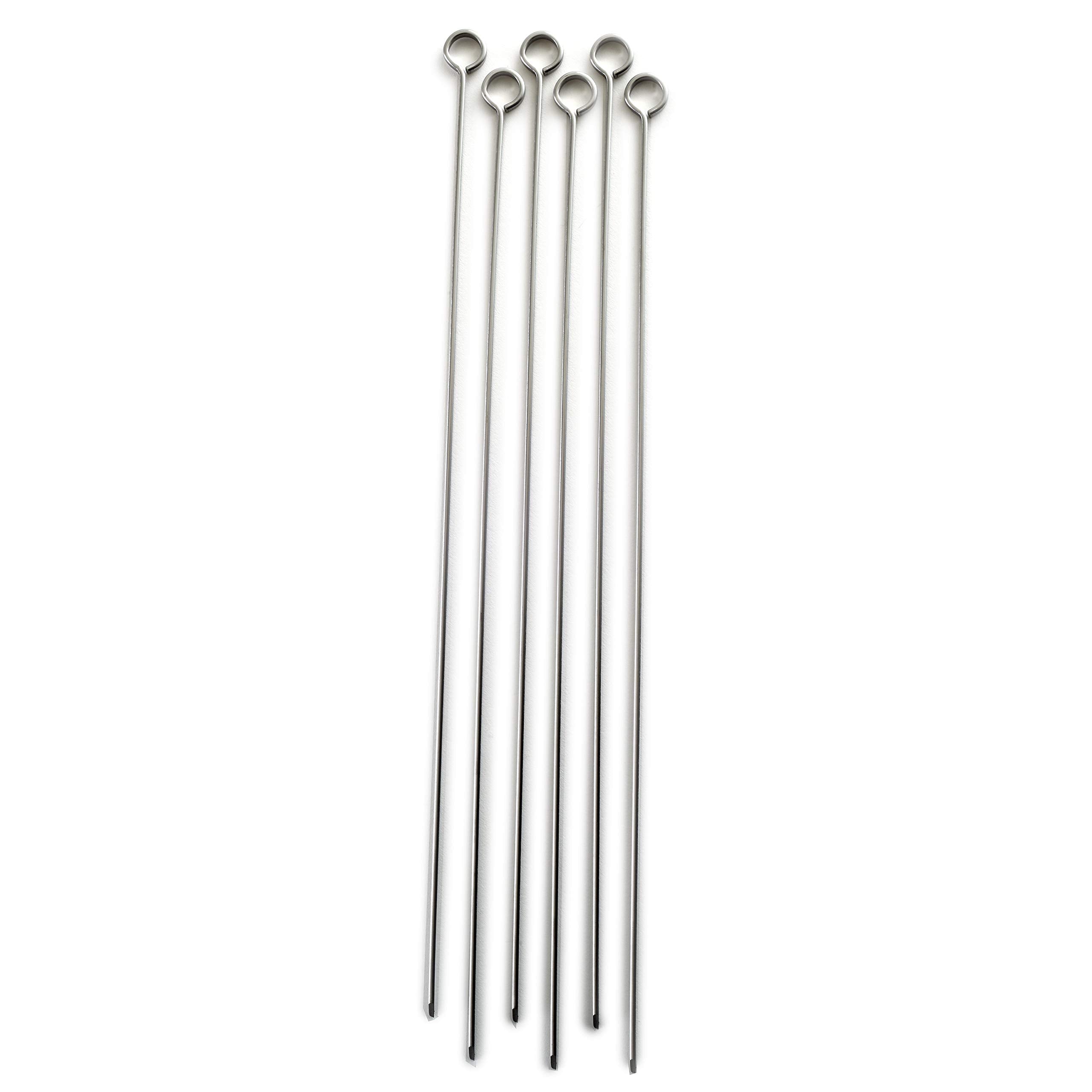 Norpro set of six skewers for versatile grilling options