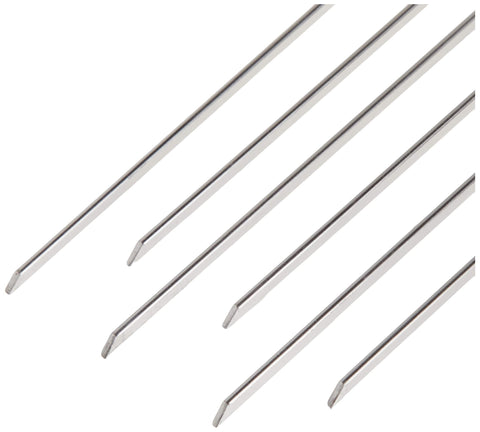 Norpro skewers with smooth surface for quick loading and unloading