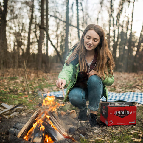 North Woods Kindling campfire starters for easy outdoor evenings