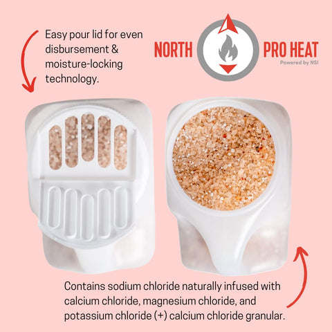 Northern Salt North Pro Heat pink color visible for easier even coverage.