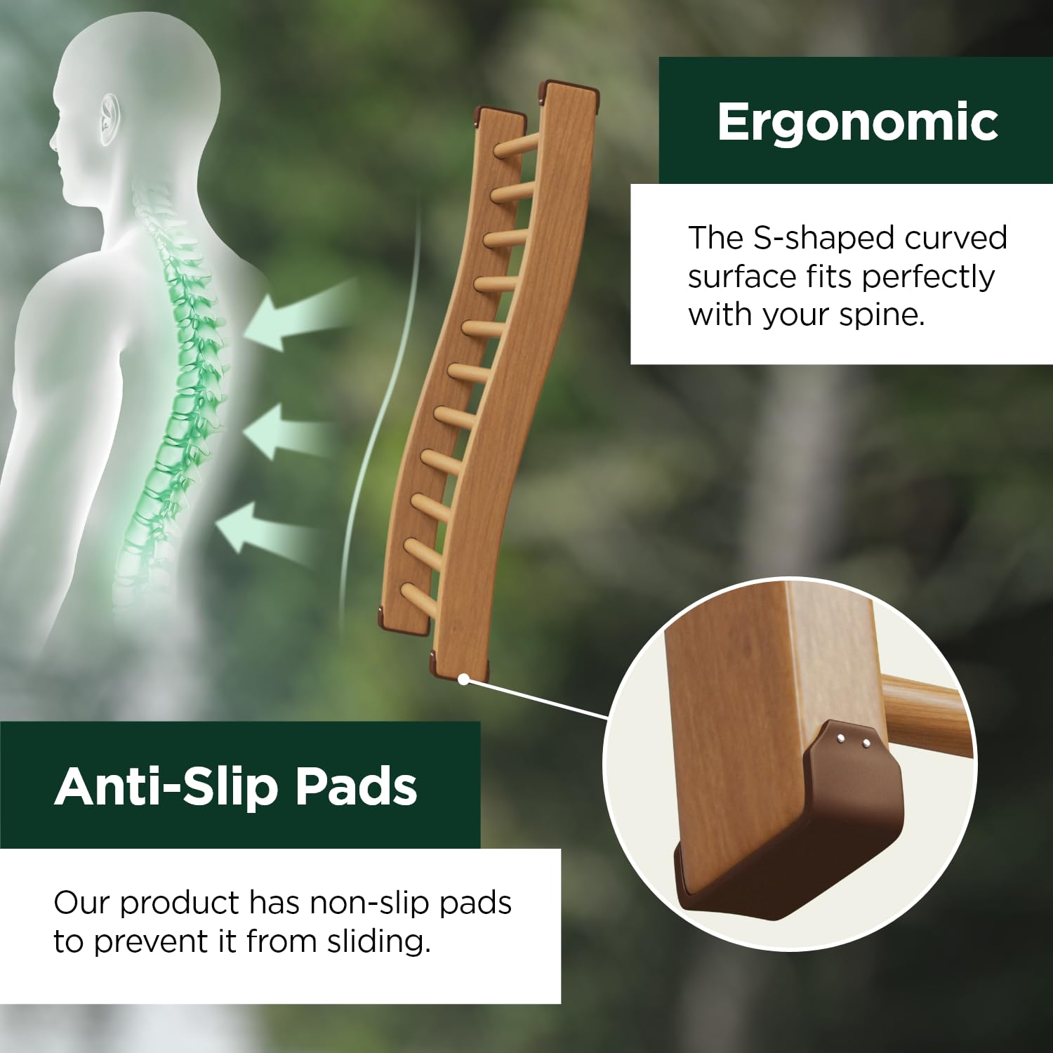 Northwood Sauna backrest - universal fit for Finnish, infrared, barrel, and glass saunas.