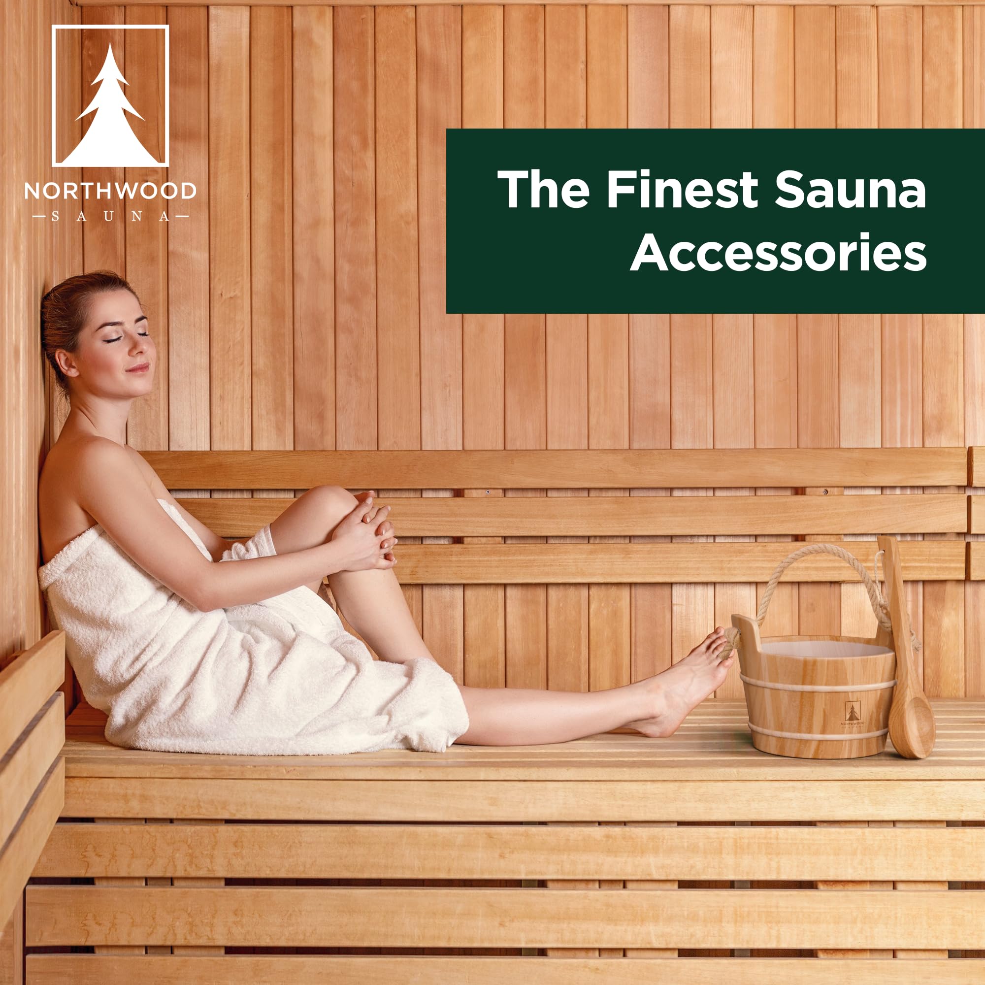 Northwood Sauna gift-ready packaging enhances gifting appeal for spa lovers.