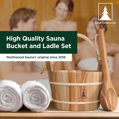 Northwood Sauna removable liner demonstrates easy cleaning and quick maintenance.