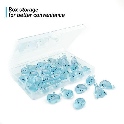 NORXUAZE mini resin sea animals 1-2 cm for compact displays