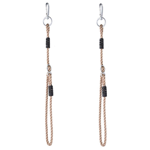 NOSTIFY heavy-duty nylon rope straps with 59-inch extension for quick, secure outdoor swings.