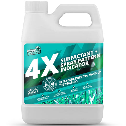 Not Rocket Sciences 32oz spray indicator dye tracks turf coverage for precise application.