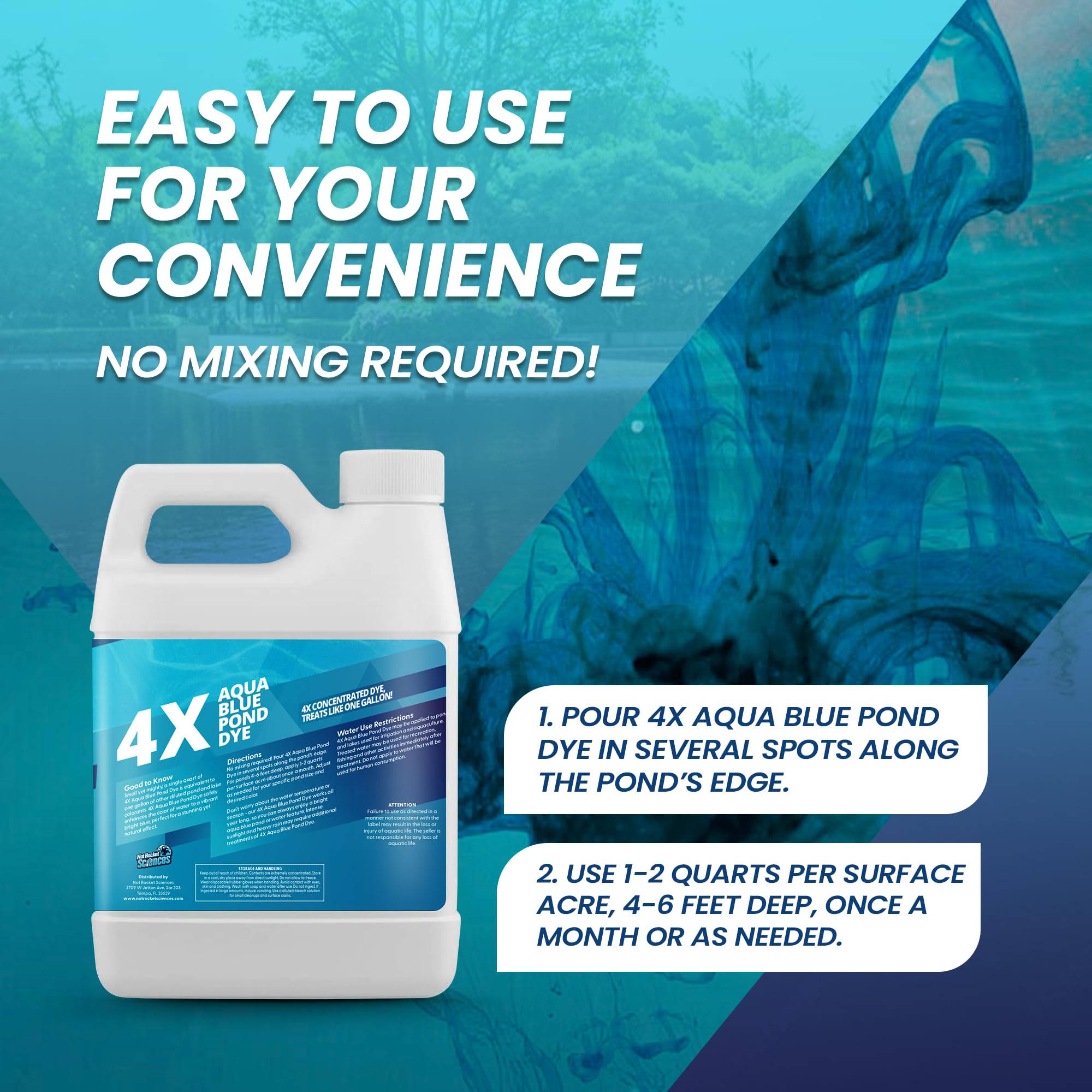 Ultra-concentrated Not Rocket Sciences dye concentrate with 4x power.