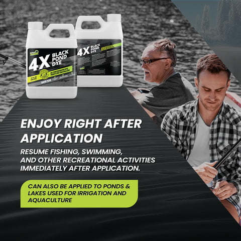 Not Rocket Sciences easy-to-use dye makes pond maintenance quicker.
