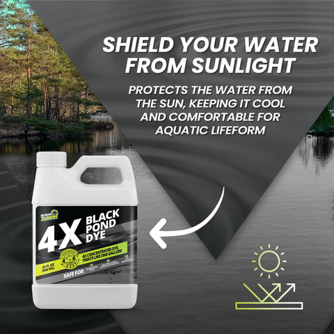 Not Rocket Sciences eco-friendly pond dye supports wildlife while enhancing aesthetics.