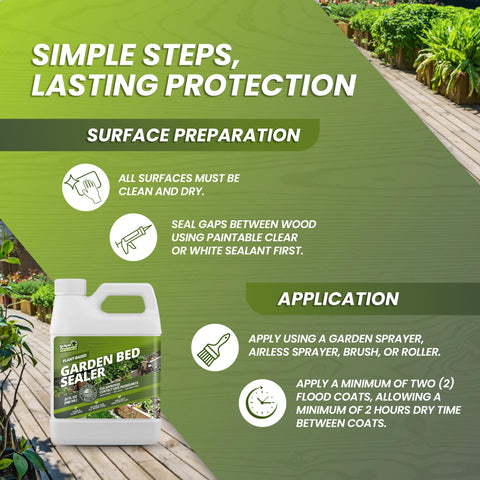 Not Rocket Sciences long-lasting protection keeps outdoor wood looking vibrant