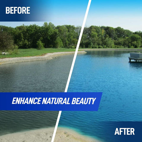 Not Rocket Sciences 32oz bottle provides easy, mix-free pond dye application.