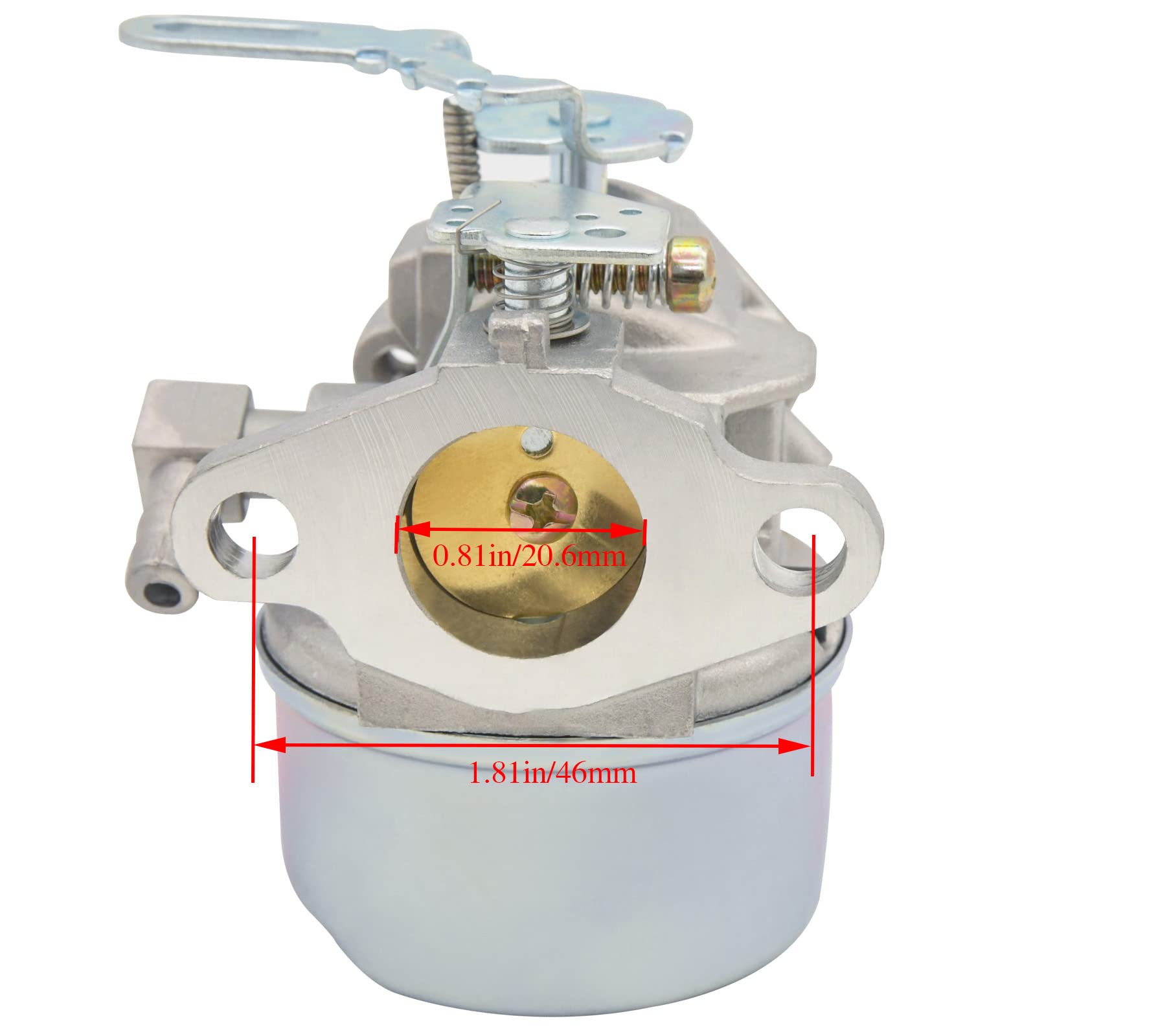 NOTETOUPT 640084B gasket installation view, ensures reliable carburetor seal.