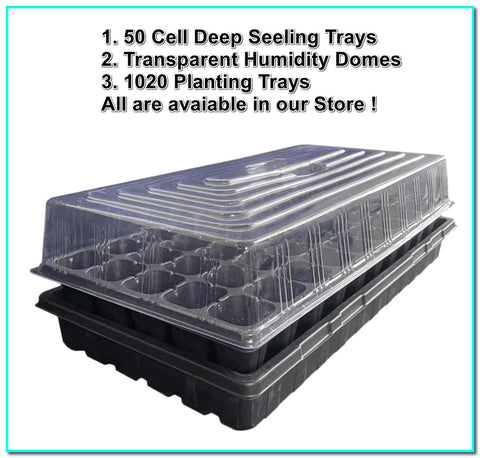 Nothers RooTrimmer 10-pack thick trays stacked for long-term use.