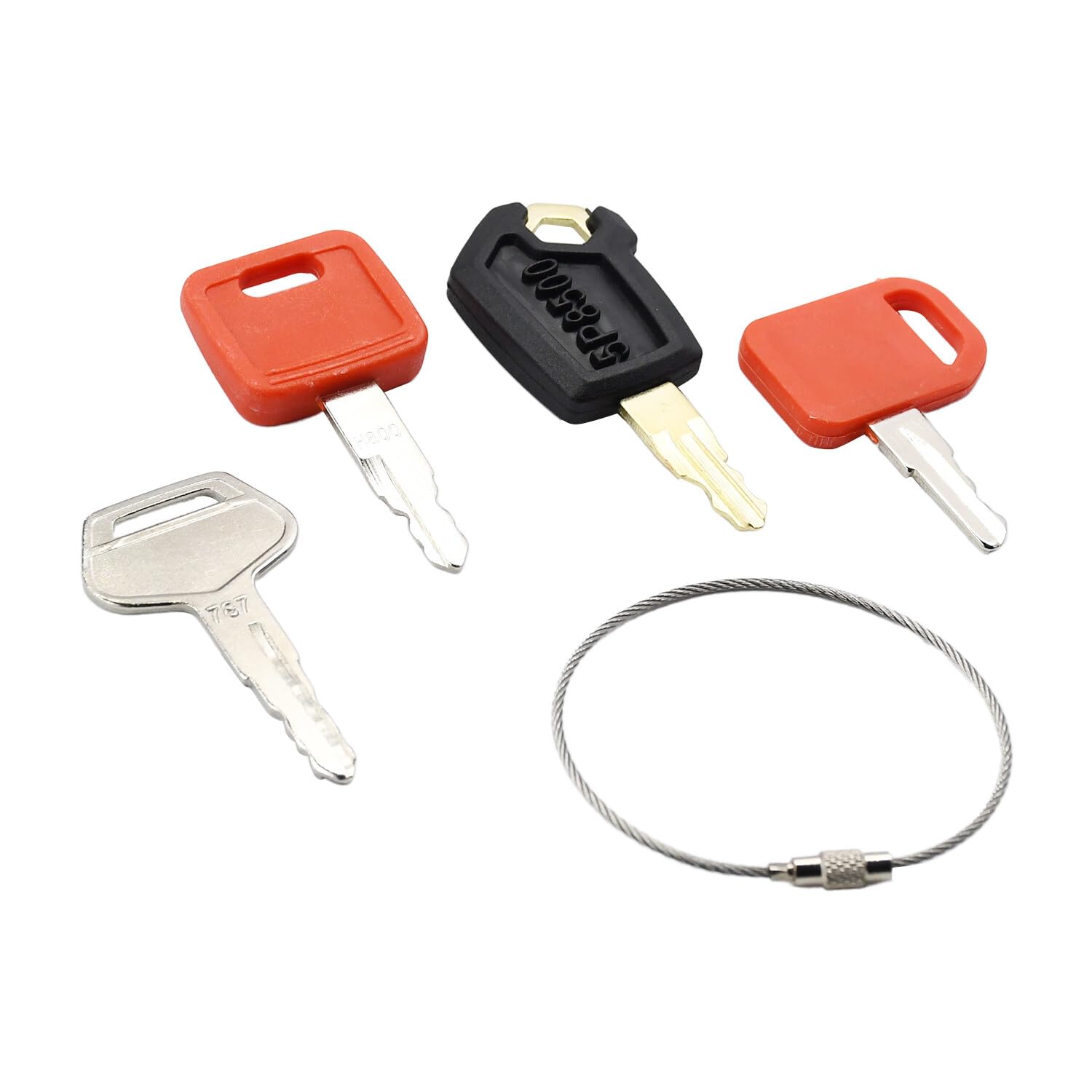 Notonmek 787 ignition key for Komatsu loaders; reliable access.