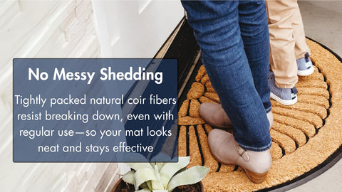 Notrax easy maintenance—shake or hose-clean debris from the surface.