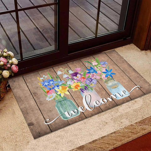 Noulmea 30x17 inch mat fits under most doors