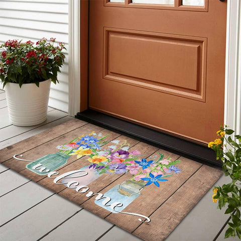 Noulmea vibrant spring decor enhances entryway aesthetics