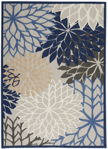 Nourison Aloha flat-weave texture high-low detail for stylish outdoor surfaces