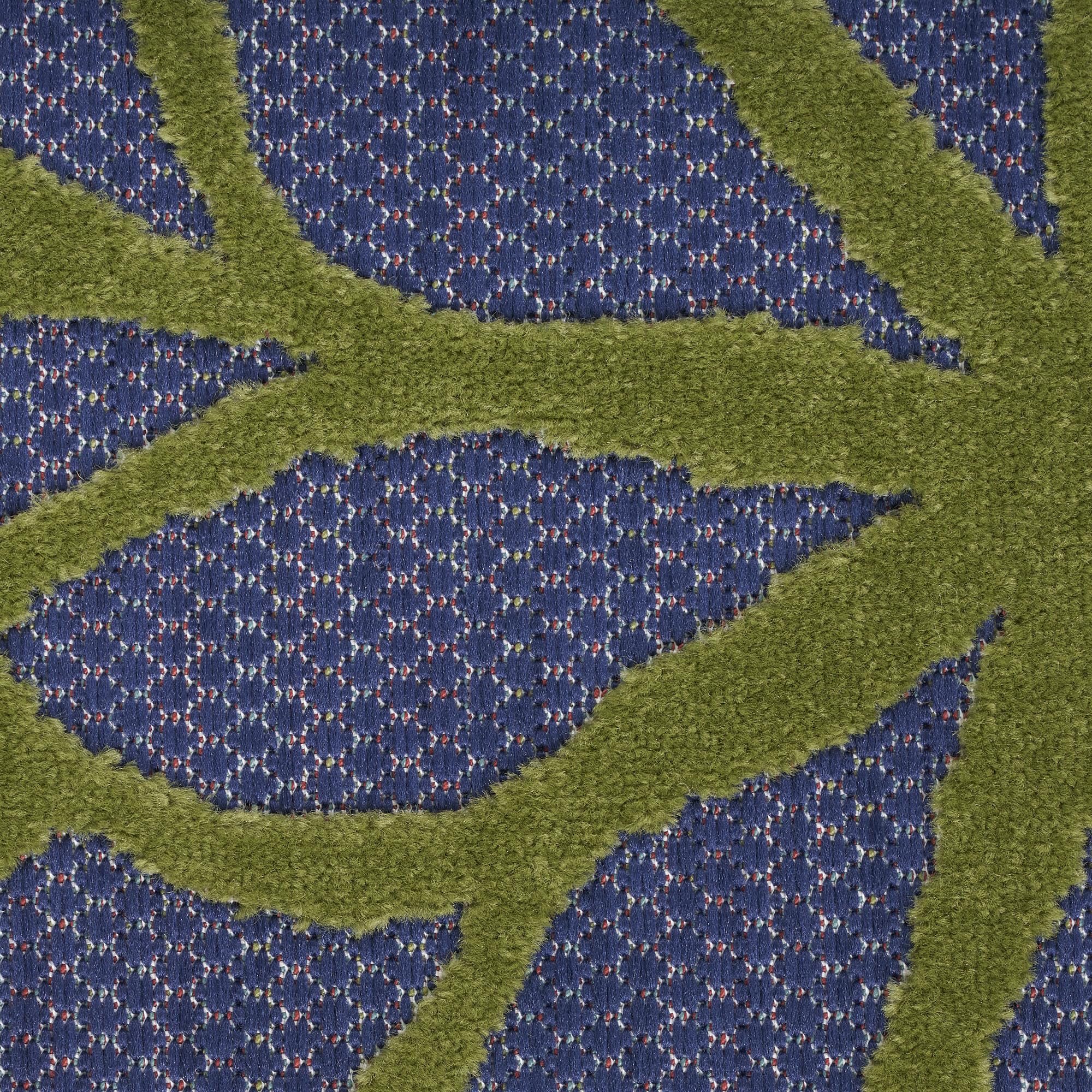 Nourison Aloha indoor-outdoor rug pairs well with patios and entryways.