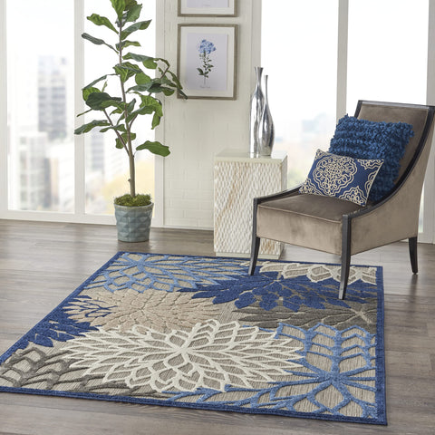 Nourison Aloha patio-porch setup showcasing versatile indoor/outdoor use